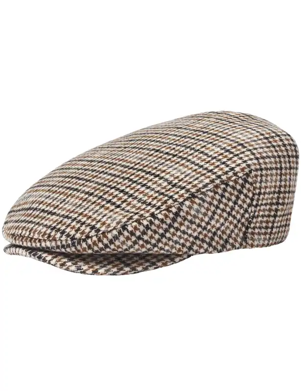 Hooligan Flat Cap - Off White/Desert Palm