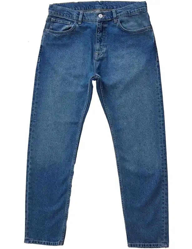 Uptight Fit Denim - Indigo Mid Wash