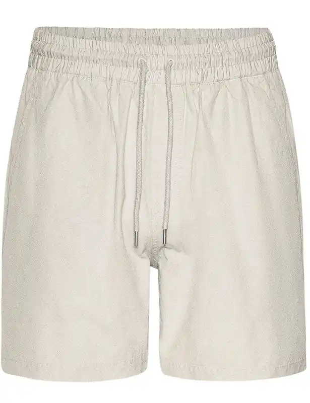 Organic Twill Shorts - Ivory White