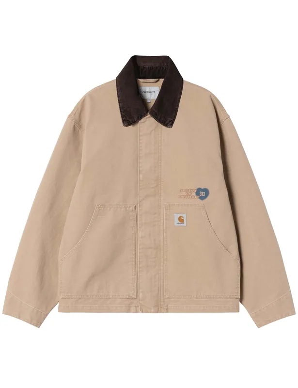 Arcan Graphic Jacket - Dusty H Brown/Tobacco