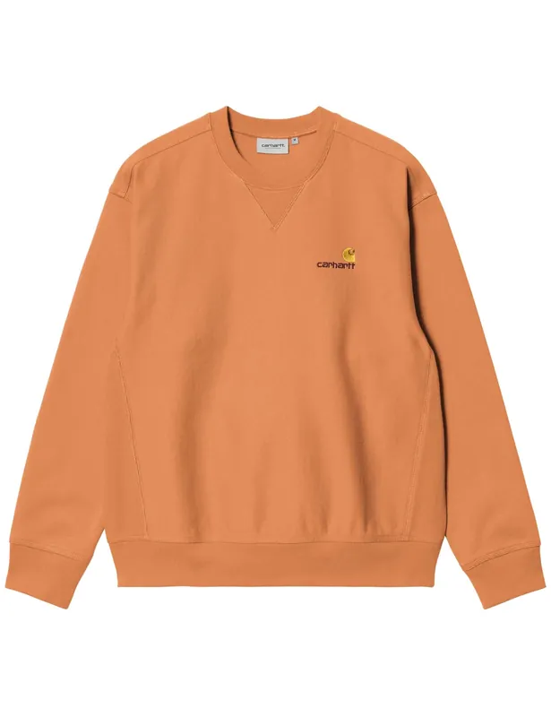 American Script Crew Sweatshirt - Redhaven