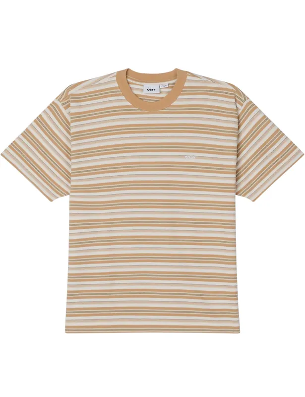 Kenny Relaxed Striped T-Shirt - Unbleached Multi