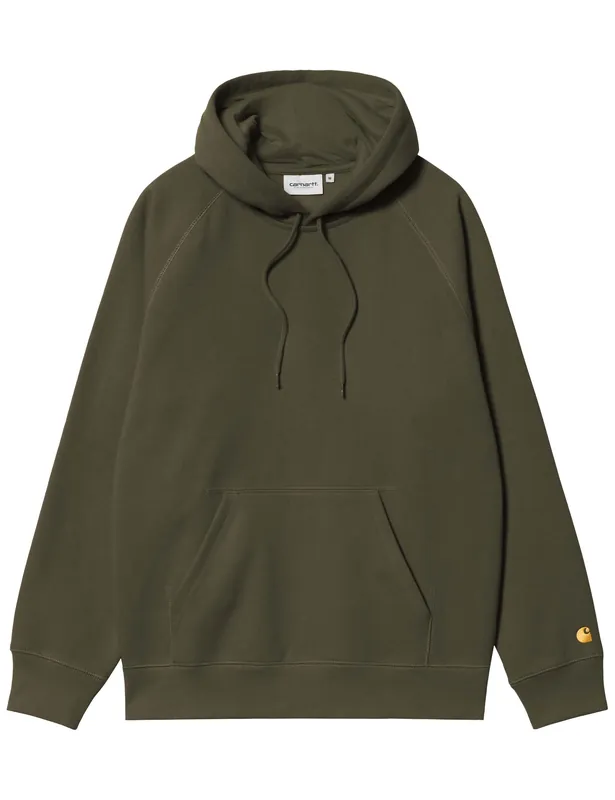 Chase Hooded Sweatshirt - Olive/Gold