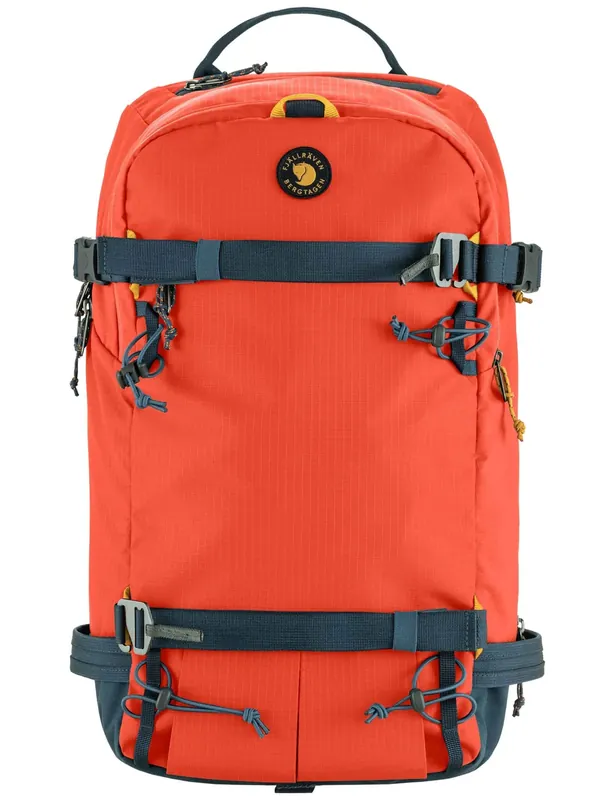 Bergtagen Touring Backpack 22L - Flame Orange-Mountain Blue