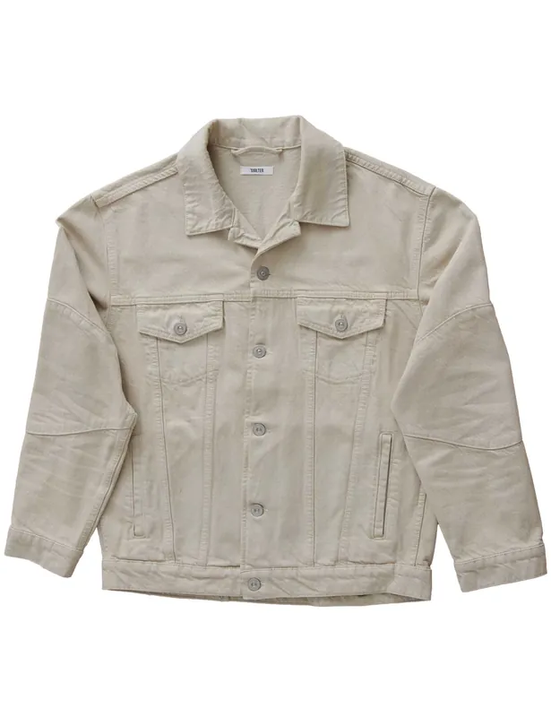 Revere Denim Jacket - Stone