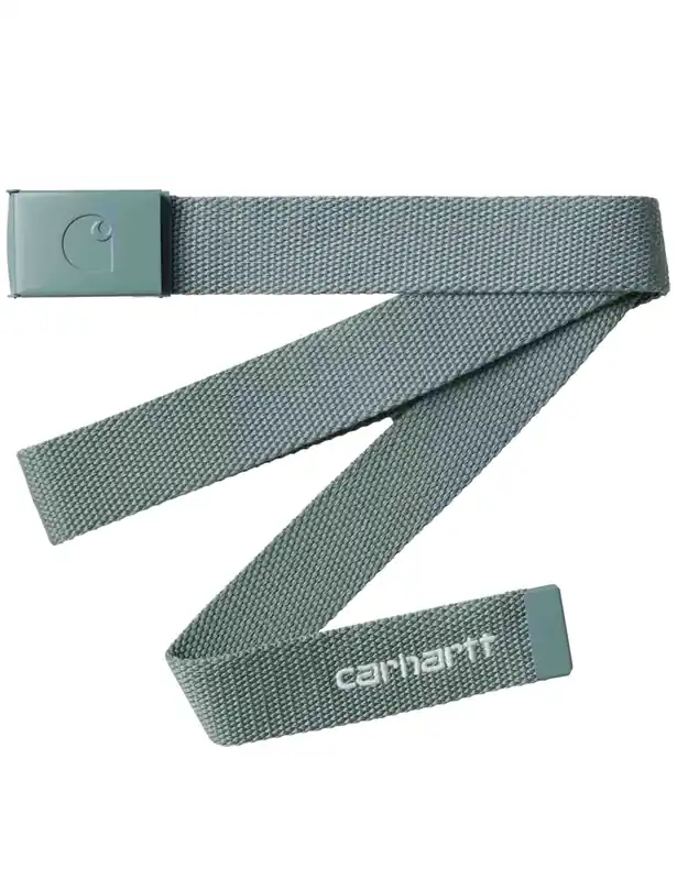 C-Logo Belt - Silver Pine/White
