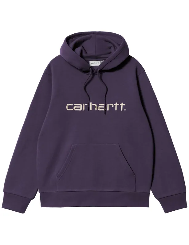 Script Hooded Sweatshirt - Lokers/Salt