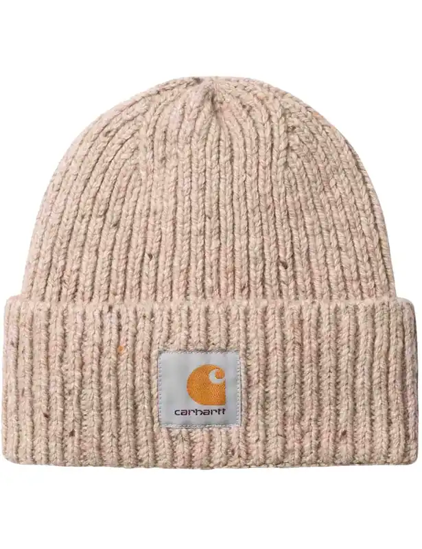 Anglistic Knit Beanie Hat - Speckled Fleur De Sel