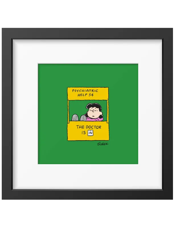 Snoopy Framed Art Print - Help