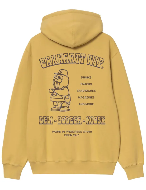 Sandwich Hooded Sweatshirt - Suncrest/Purple