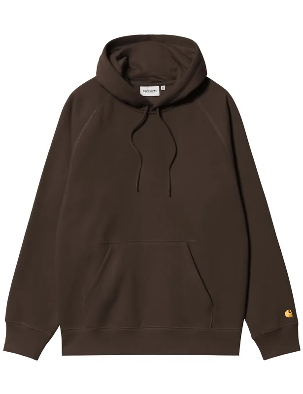 Chase Hooded Sweatshirt - Tobacco/Gold