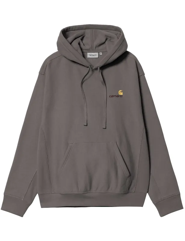 American Script Hooded Sweatshirt - Porphyry