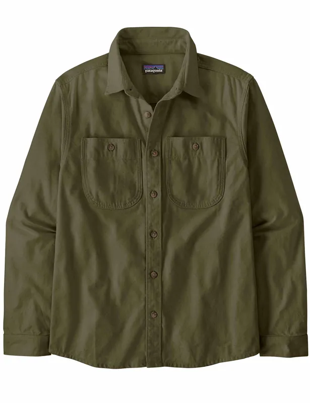 Point Reyes Canvas Shirt - Basin Green
