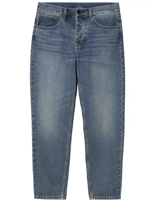Newel Denim Pant - Blue, Dark Used Wash