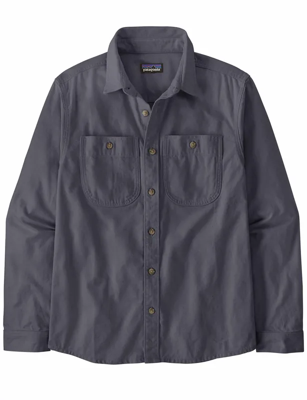 Point Reyes Canvas Shirt - Smolder Blue