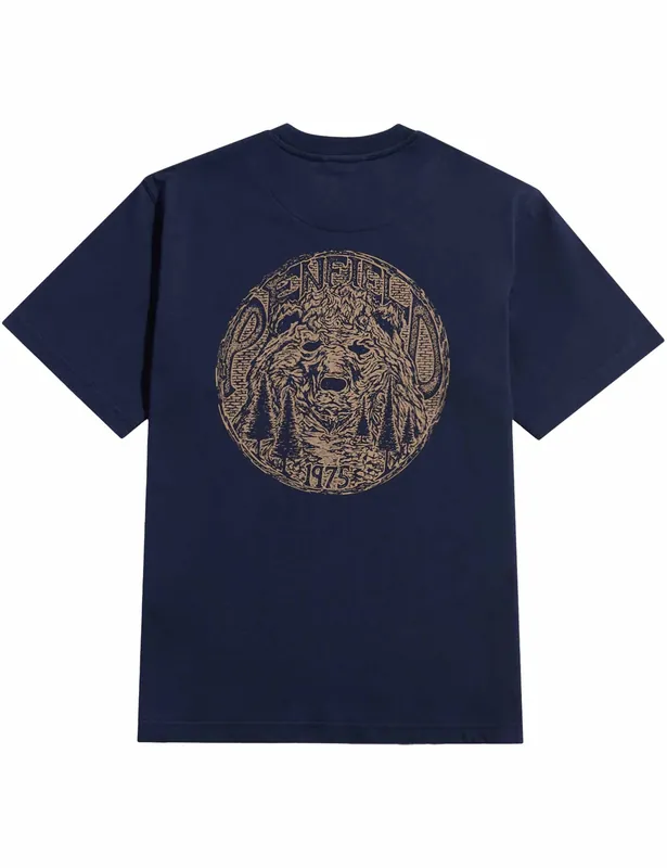 Wild Bear T-Shirt - Navy Blazer