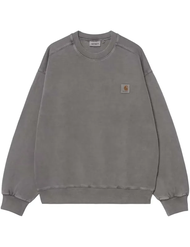 Vista Crew Sweatshirt - Black (Garment Dyed)