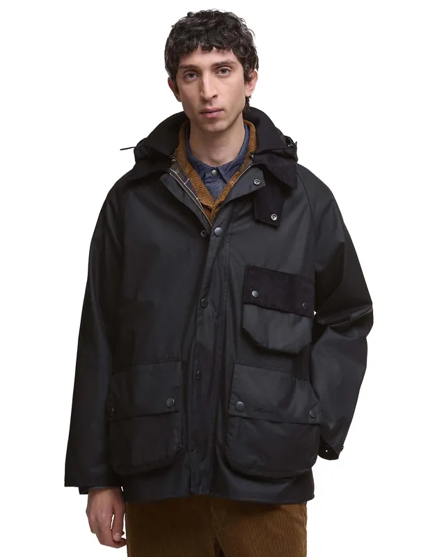 Solway Modified Wax Jacket - Black