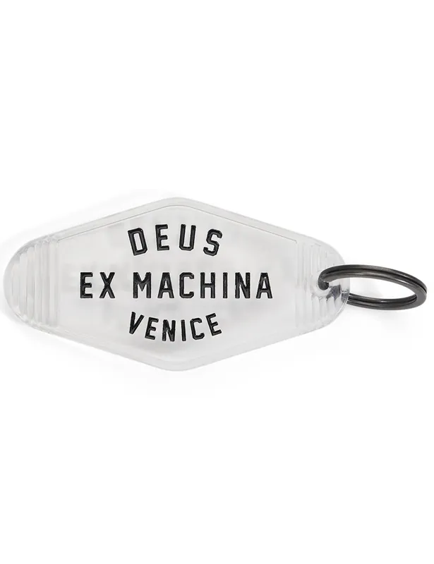 Venice Address Hoel Key Tag - Clear