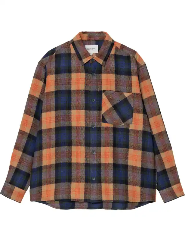 Dern Check Shirt - Dern Check, Hamilton Brown
