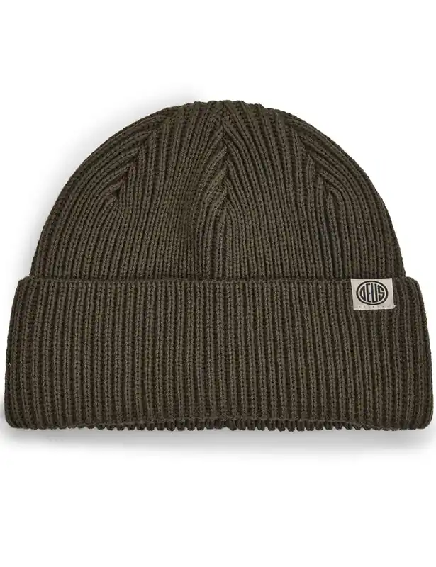 Pill Merino Beanie Hat - Dollar Green