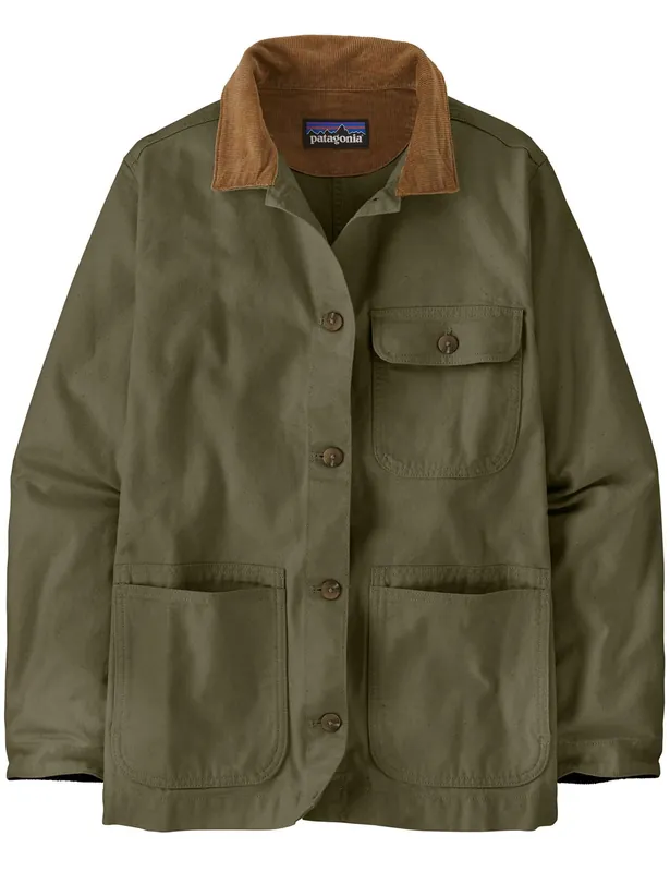 Women's Point Reyes Canvas Jacket - Basin Green