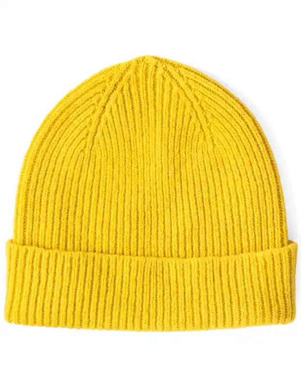 Clyde Lambswool Wool Beanie Hat - Piccalilli