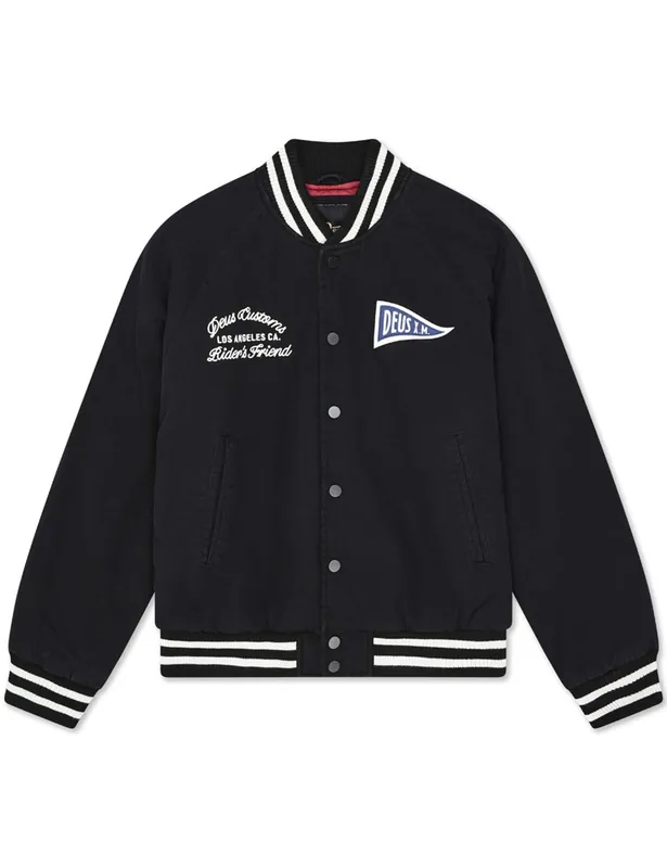 Stadium Coach Jacket - Black