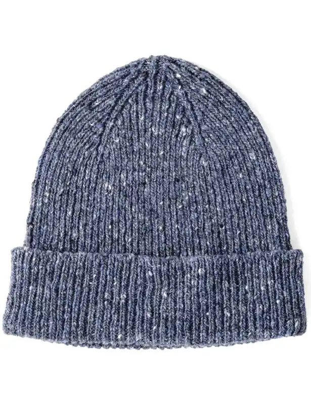 Shin Donegal Wool Beanie Hat - Finn