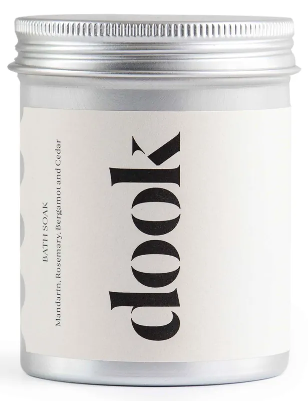 Bath Salts Tin (200g) - Mandarin, Bergamot, Rosemary and Cedar