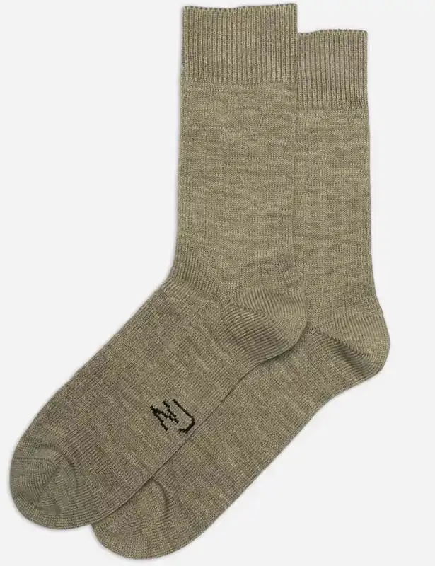 Broad Rib Socks - Desert