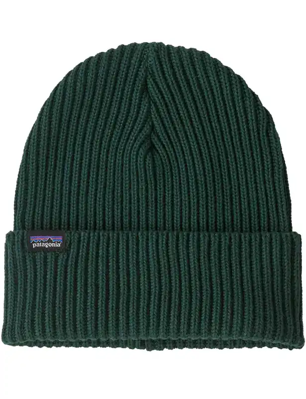 Fisherman's Rolled Beanie Hat - Cascade Green