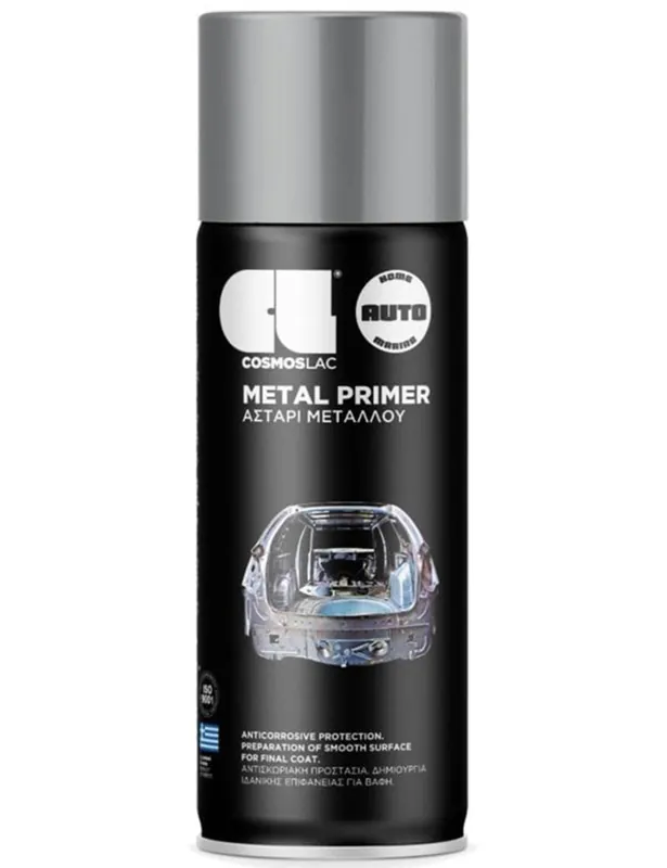 Metal Primer Spray Paint (400ml) - N344 Red