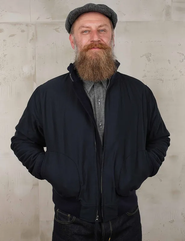 Pike Brothers - 1942 Deck Zip Jacket - Blue