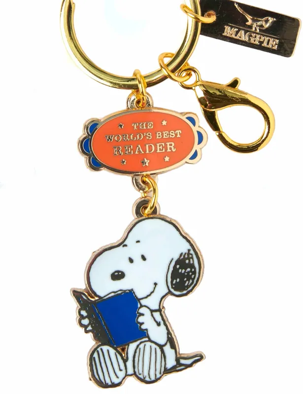 Snoopy World's Best Keychain - Reader