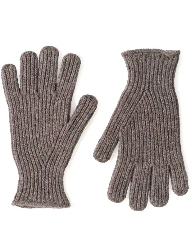 Clyde Lambswool Gloves - Birch