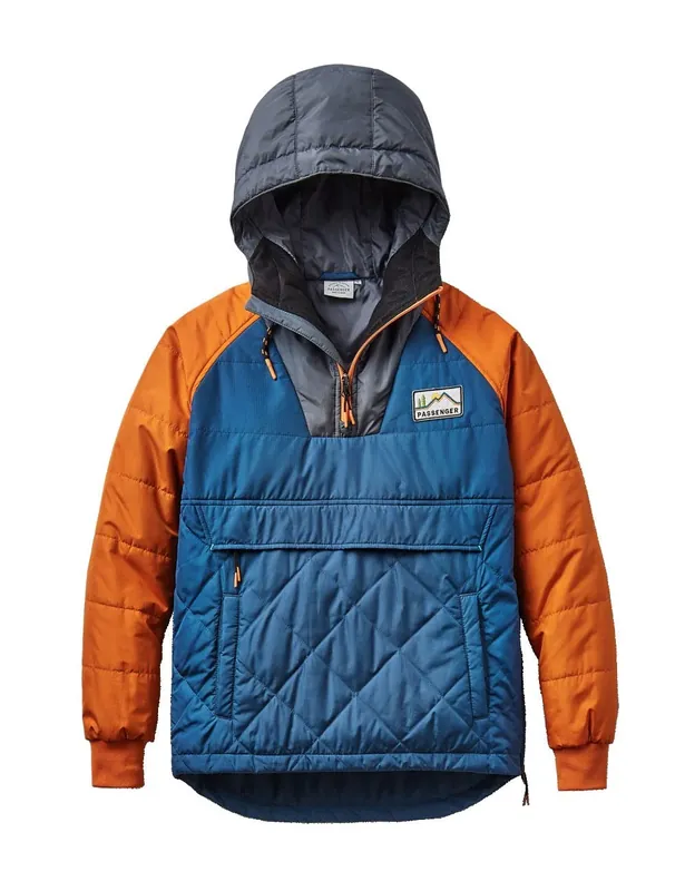 Women's Ocean 1/2 Zip Insulated Jacket - Ensign Blue