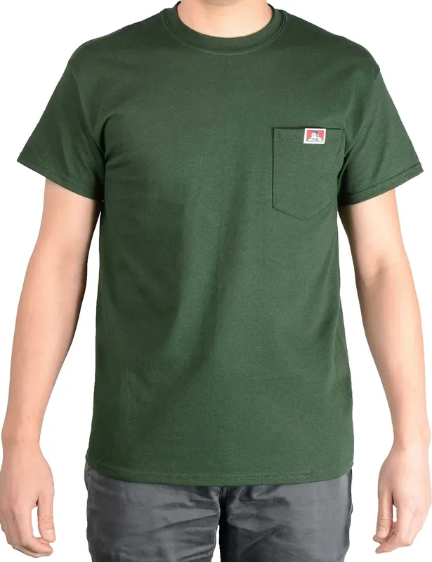 Classic Patch Logo Pocket T-Shirt - Hunter Green
