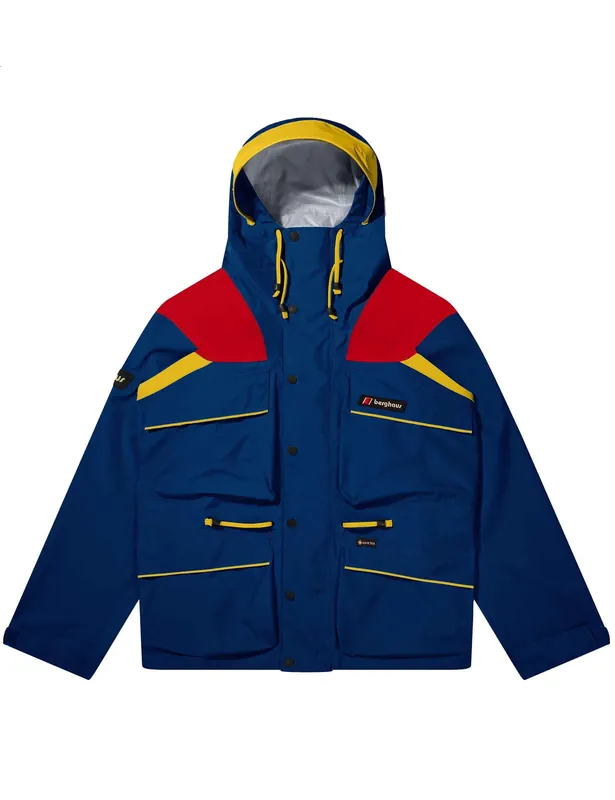 Trango Gore-Tex Waterproof Jacket - Blue/Red