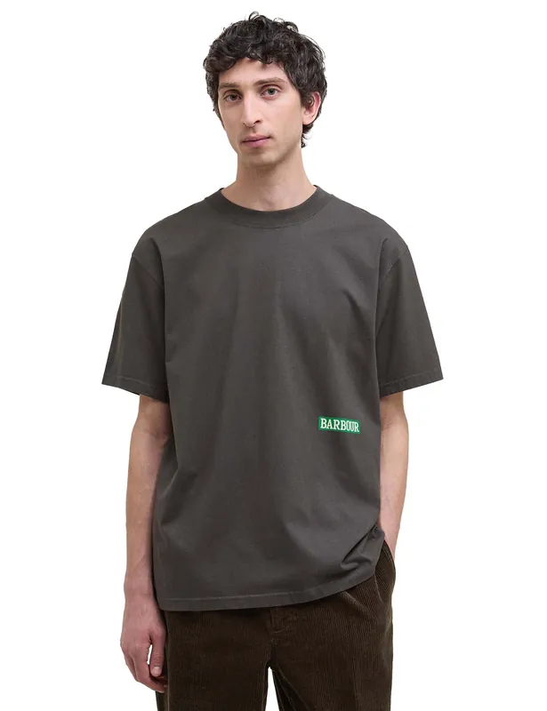 Mr Solway Oversized T-Shirt - Olive Ink