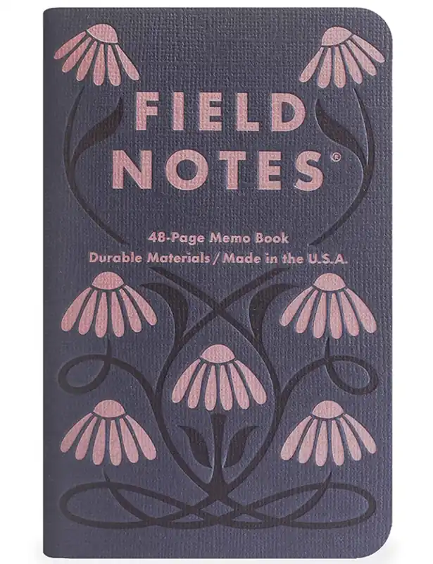 Fall Flowers Pack Memo Books - Ruled Paper