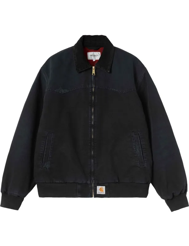 OG Santa Fe Jacket - Black/Black (Grind Wash)