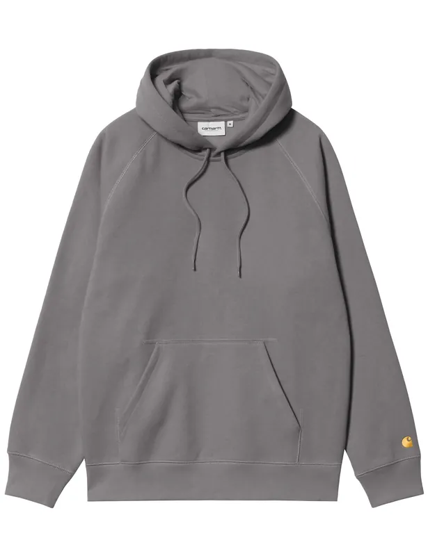 Chase Hooded Sweatshirt - Porphyry/Gold