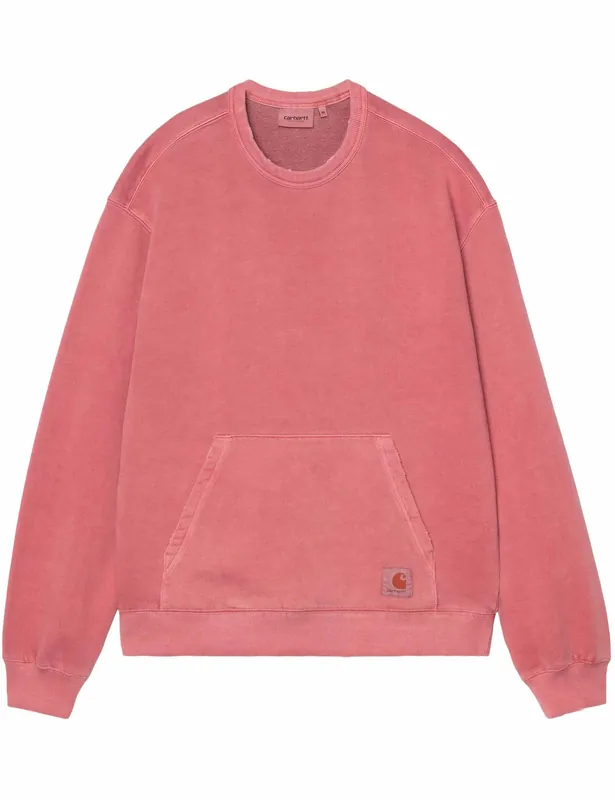 Torion Crew Sweatshirt - Marsala (Grind Wash)