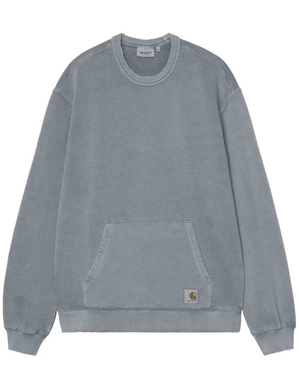 Torion Crew Sweatshirt - Office Blue (Grind Wash)