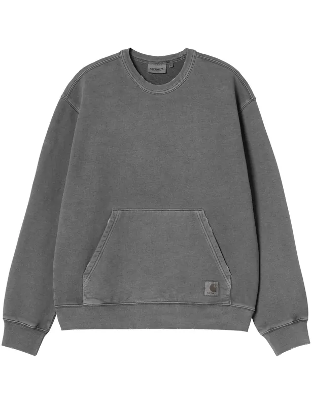 Torion Crew Sweatshirt - Black (Grind Wash)