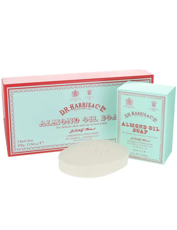 Bath Soap Set (3 Pack) - Almond Oil