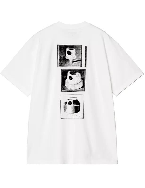 Caps T-Shirt - White