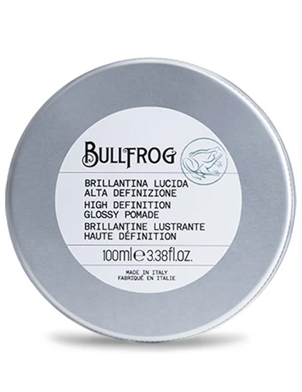 High Definition Glossy Pomade (100ml) - Bullfrog