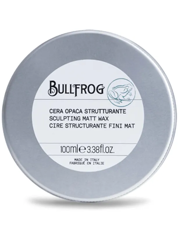 Sculpting Matt Wax (100ml) - Bullfrog